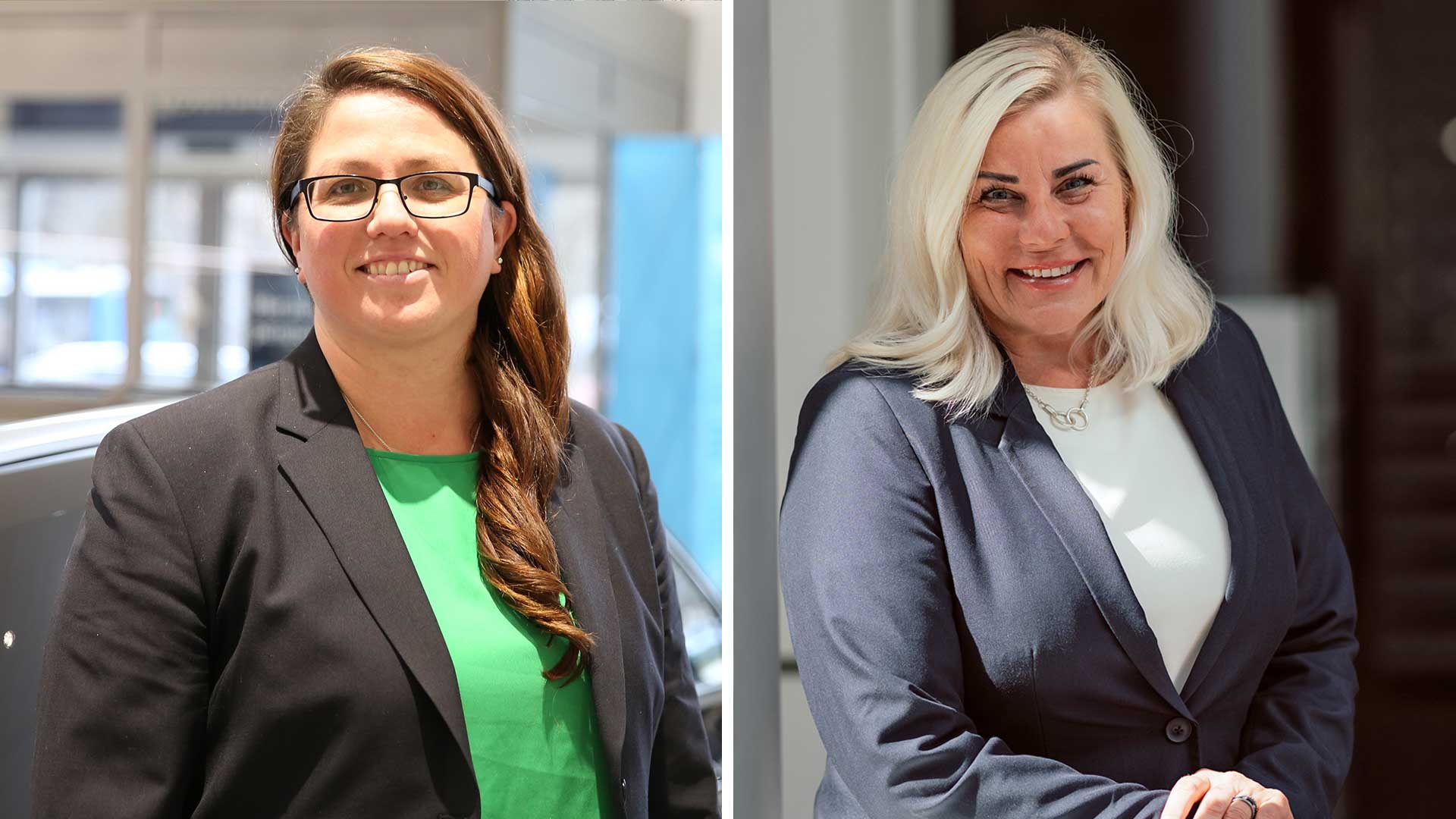 Hanna Skoog och Virpi Törnroth.