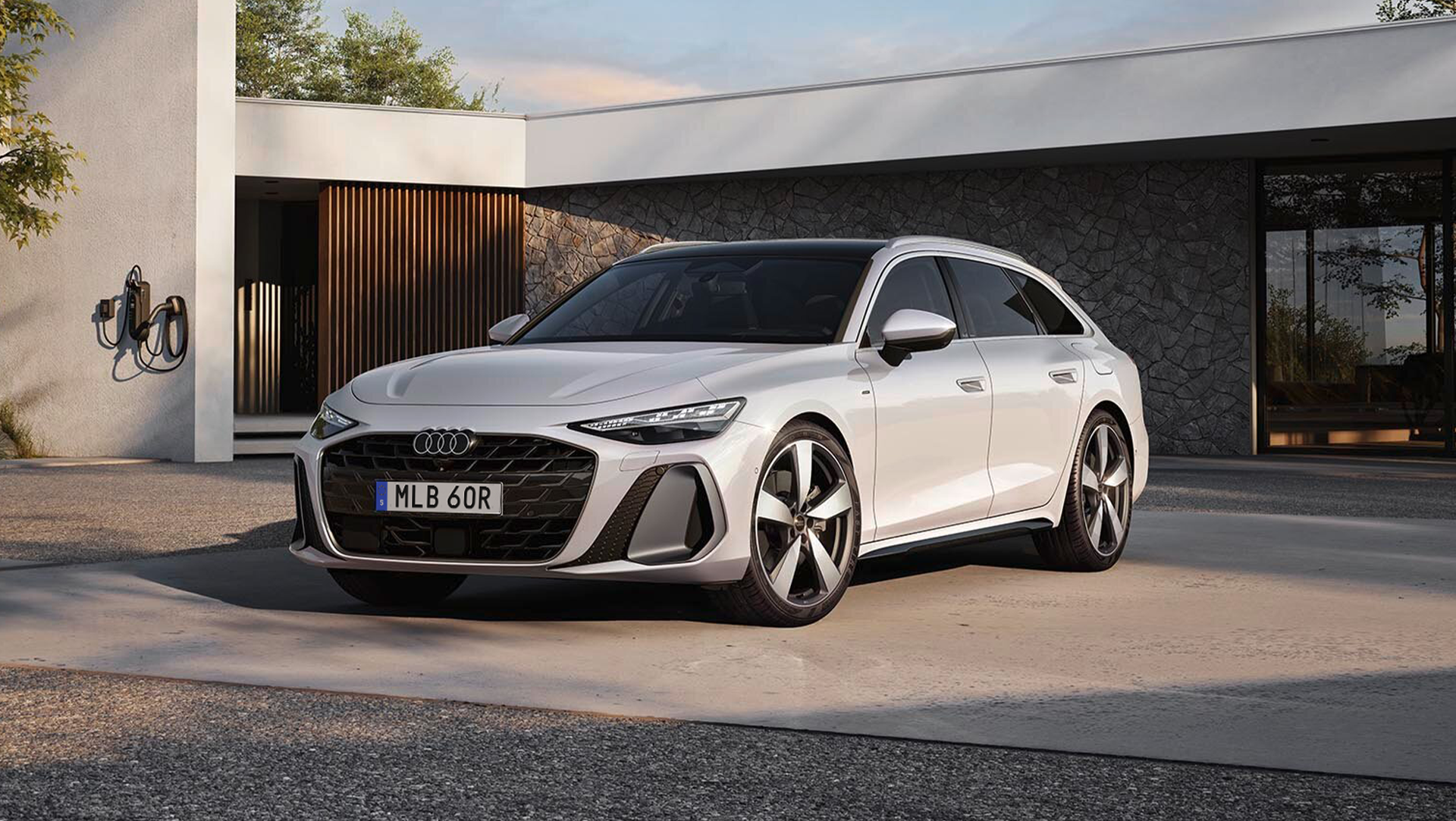 Bild för erbjudande Business Lease Audi A6 Avant e-hybrid quattro från 7.095 kr/mån exkl. moms.
