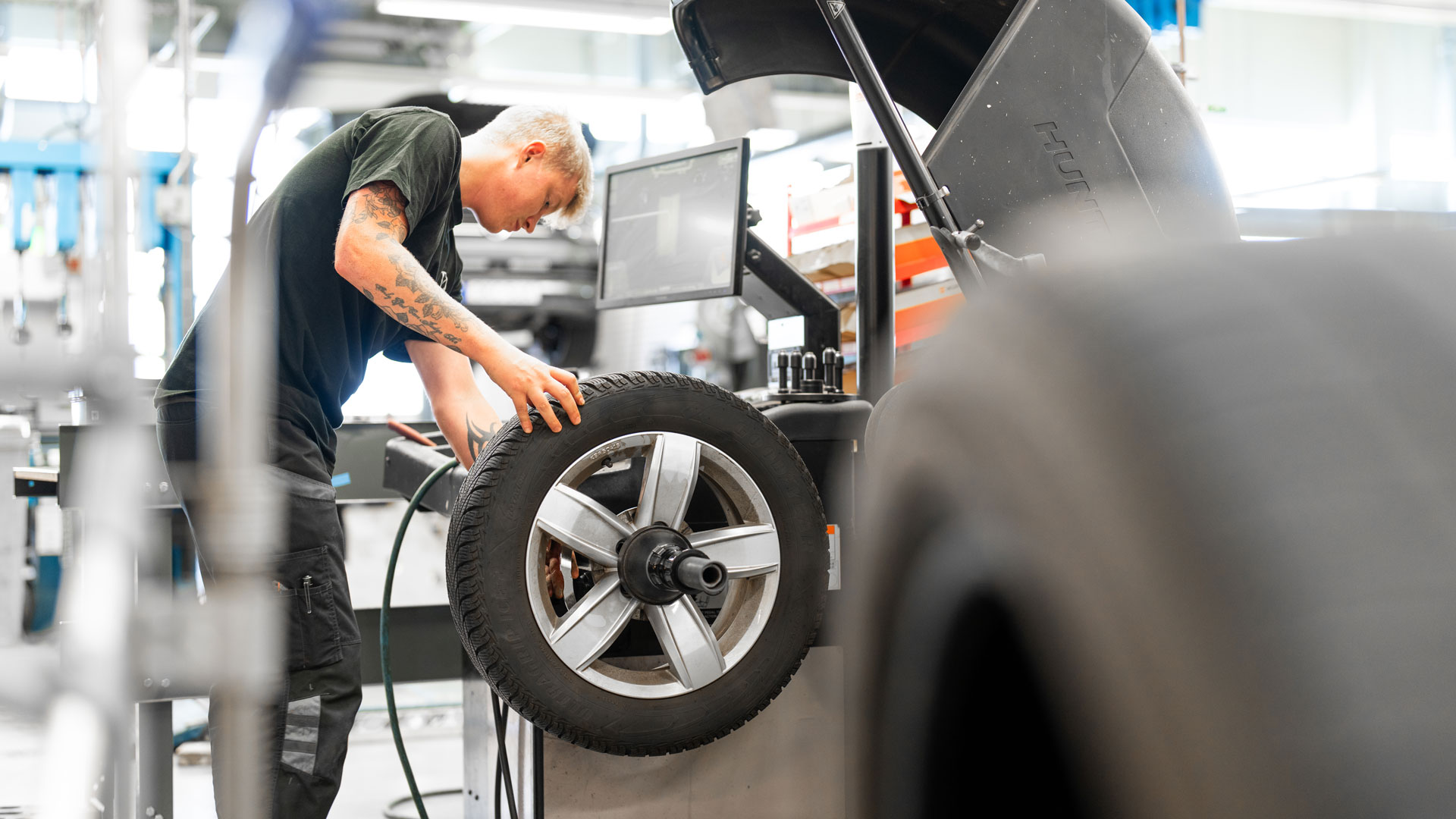 Bild för artikel Hjulbalansering