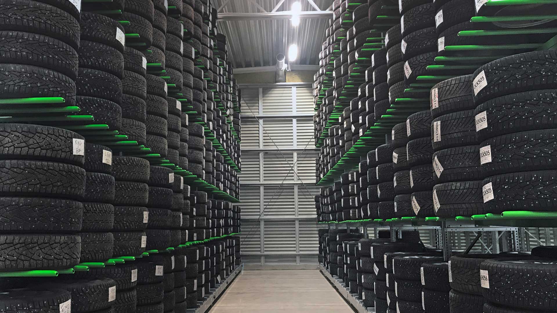 Bild för artikel Däckhotell – Smart och trygg förvaring